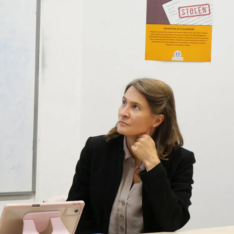 Dr. Turai Katalin from ELTE, Hungary, Gives a Workshop to PSIR Students on Erasmus+ Opportunities